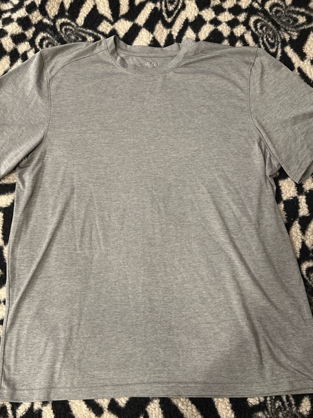 bcg Men's Gray Short Sleeve Crew Performance Tee